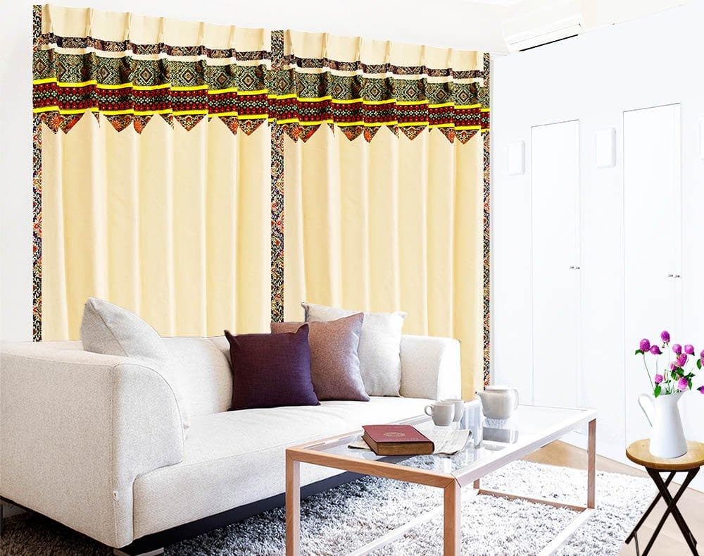 カーテン モダン　遮光3級 防炎 エクシード