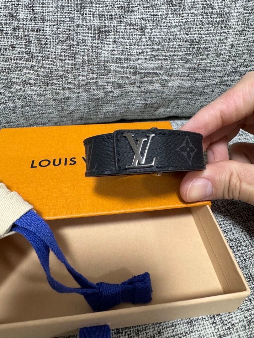 正規品 Louis Vuitton ルイ・ヴィトン ブレスレット・LV スリム