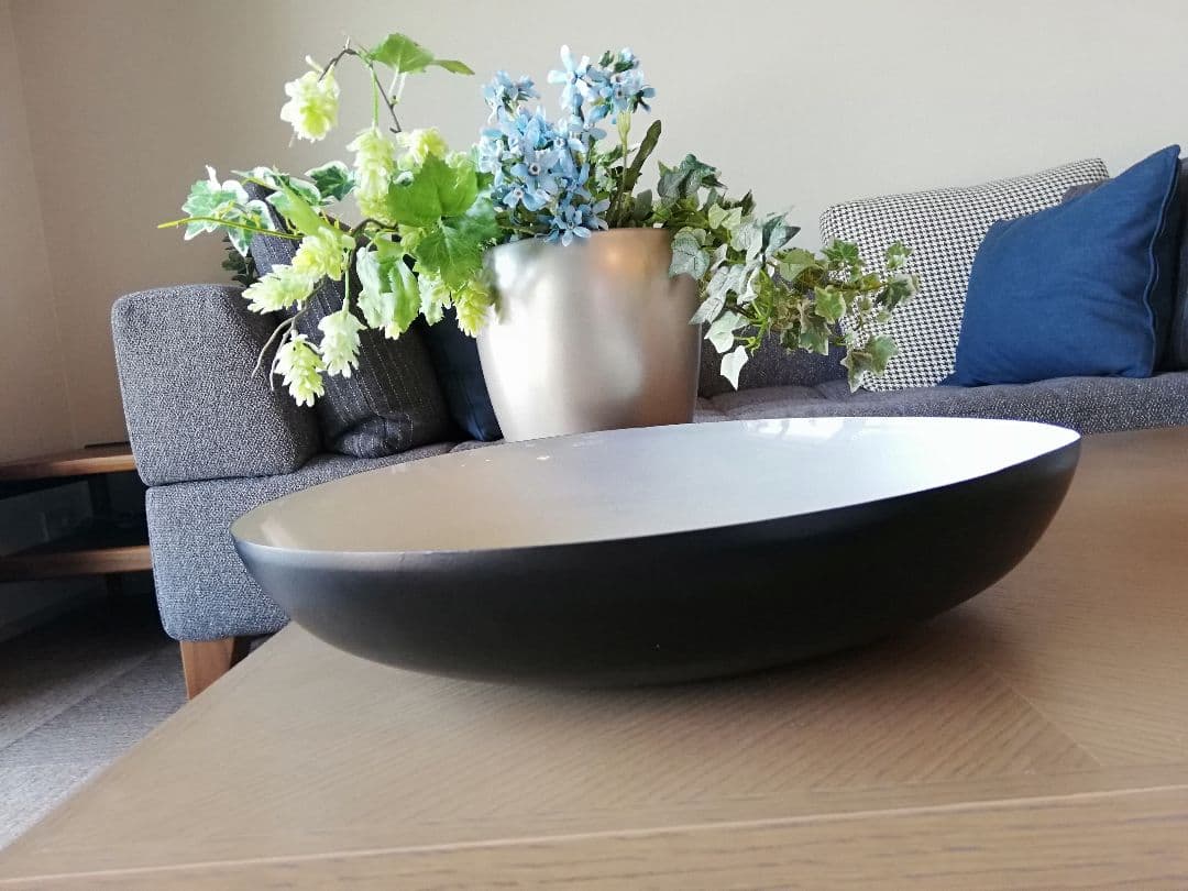 【貴重】ボーコンセプト BoConcept　 大皿 オブジェ　松ぼっくり３つ付き