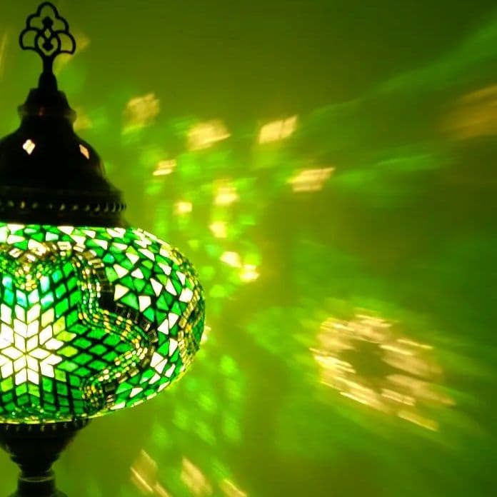 ＊NEW＊トルコ製ハンドメイド　モザイクランプ