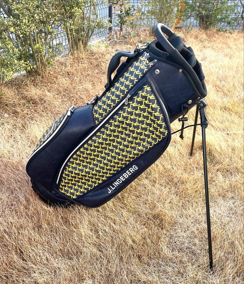 【J.LINDEBERG 】ジェイリンドバーグ キャディーバッグ スタンド式