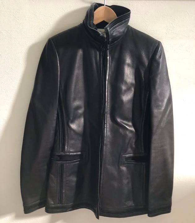 【Yves Saint Laurent】イヴ・サンローラン　革ジャケット❗️