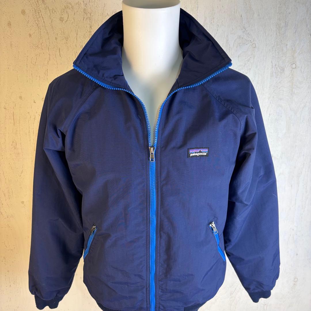 な*の様 パタゴニア　シェルドシンチラジャケット　Sサイズ ネイビー