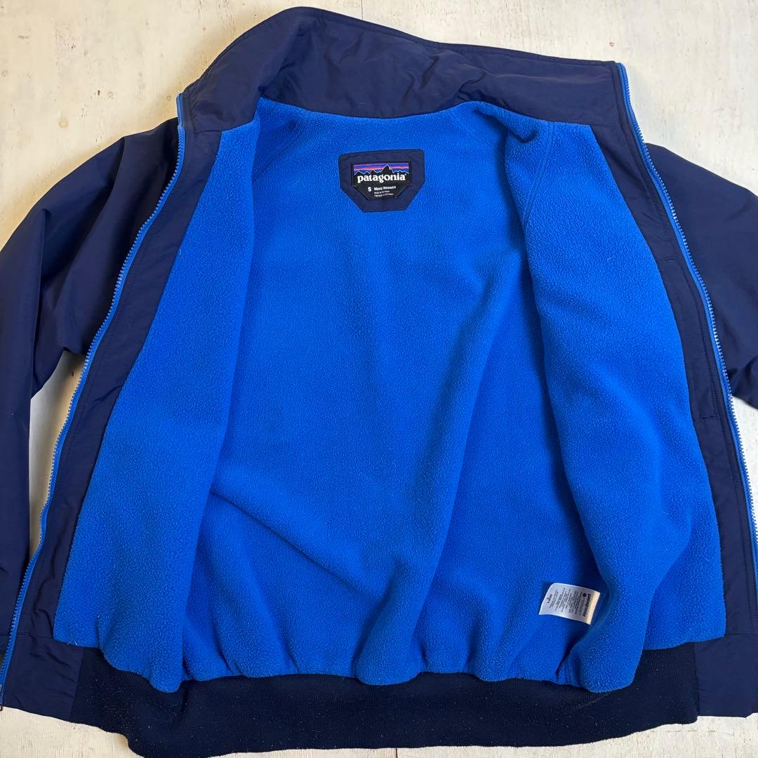 な*の様 パタゴニア　シェルドシンチラジャケット　Sサイズ ネイビー