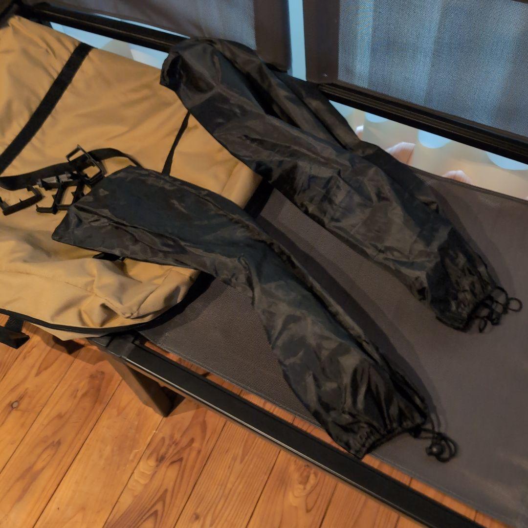 エアグランプソファ３人用　ベージュ×黒　outputlife