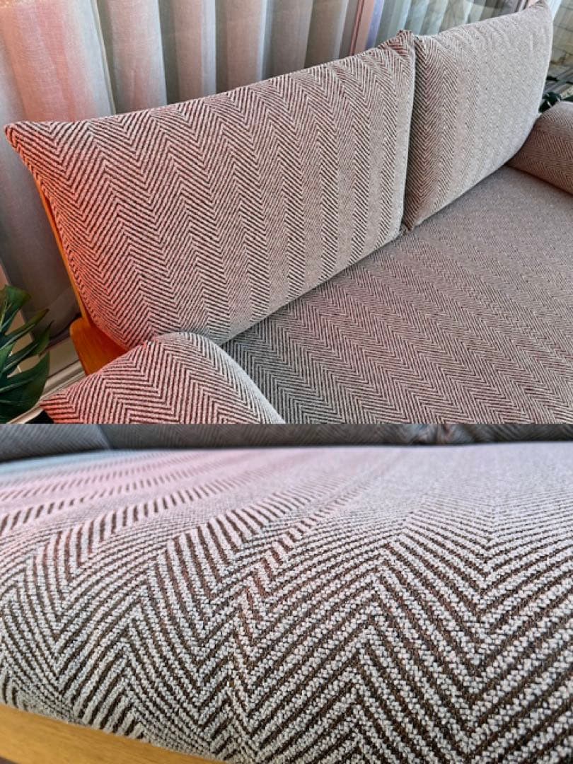 飛騨産業　チグサ　2人掛けソファ　キツツキ　26万　レッドオーク材 モダン　高級