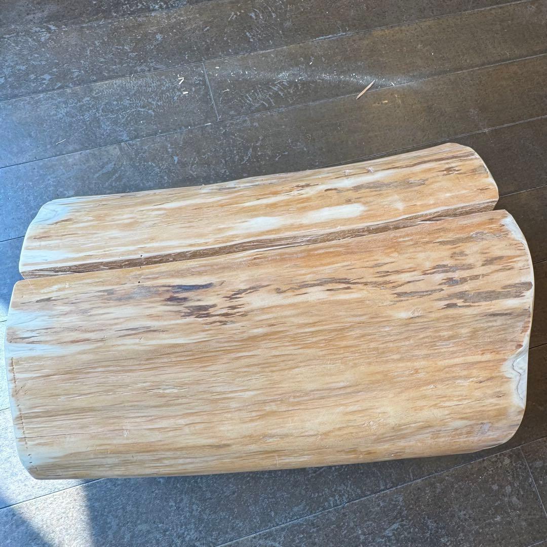 ★H151★天然ヒノキ★丸太★切り株★ちゃぶ台★テーブル★飾り台★スツール