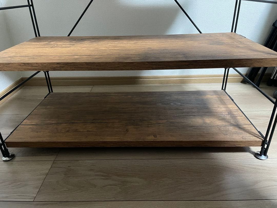 週末限定10%OFF‼︎ 山善 ウッドシェルフ アンティーク MWS-12844