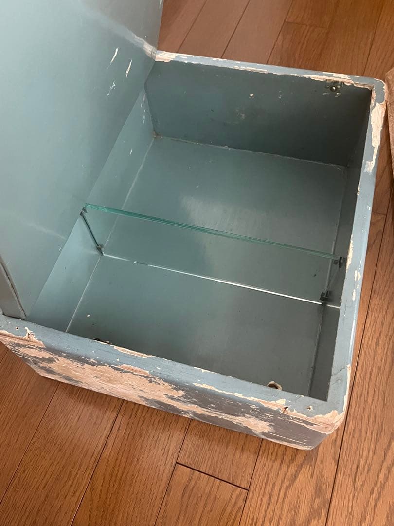 アンティーク　家具　インテリア　壁面棚　ドレッサー　棚　ミラー