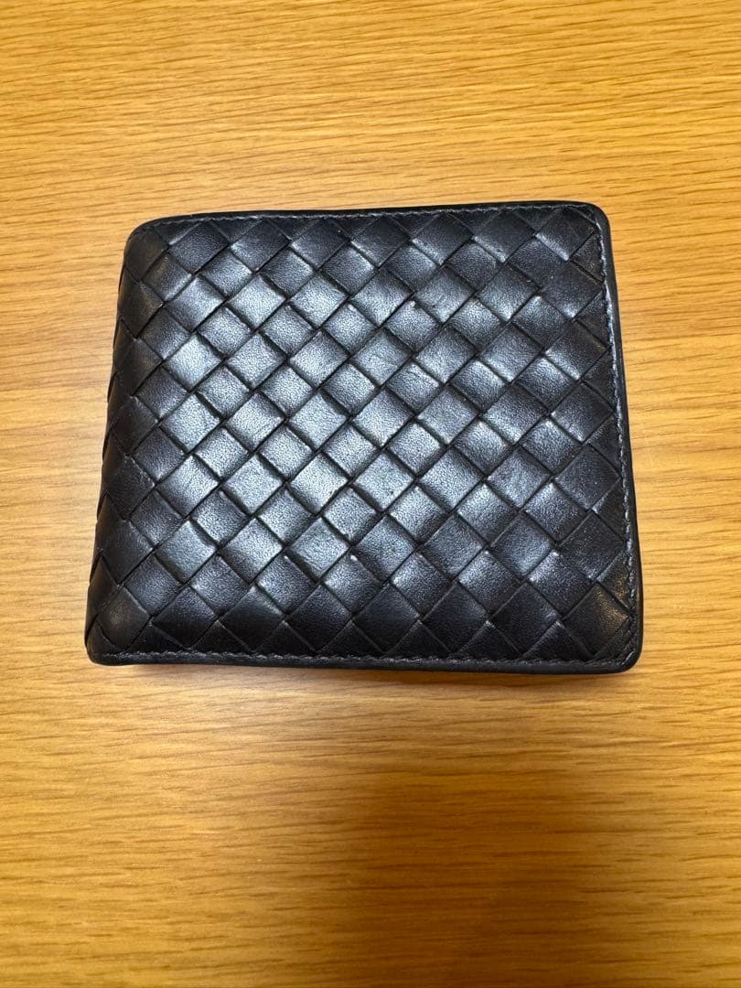 Bottega Veneta 二つ折り財布 ブラック