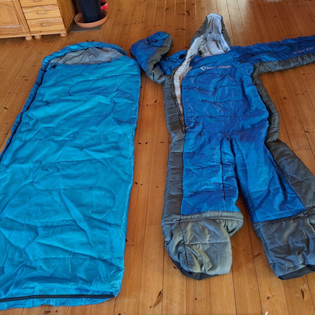 着る寝袋 & 封筒型シュラフ king camp