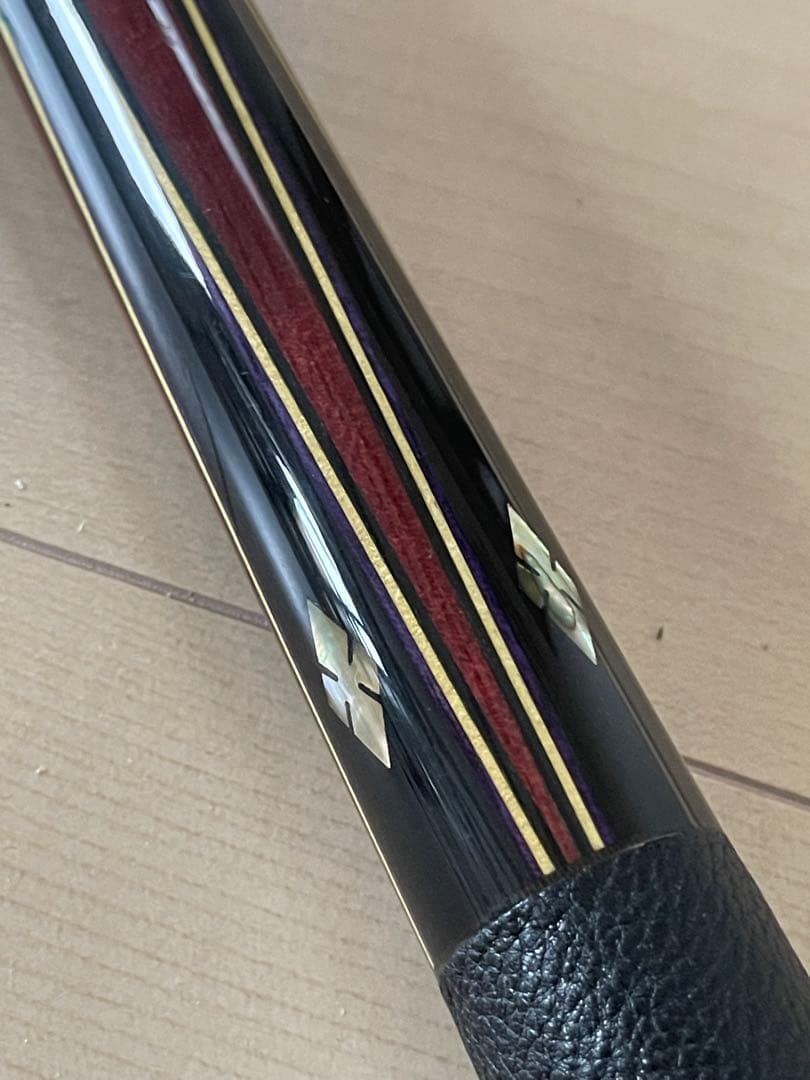 美品　革巻きアダム　adam ビリヤードキュー　ハギ　MEZZ メッズ