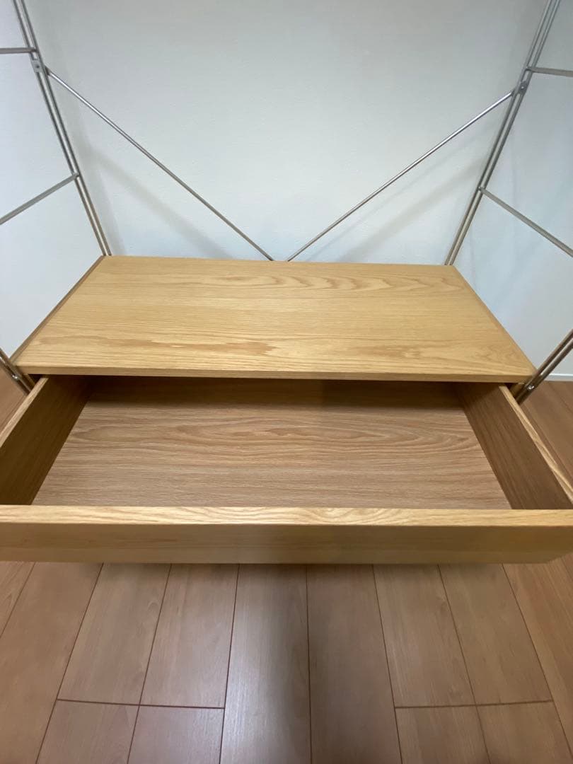 【ymdaniel】　無印良品　ステンレスユニットシェルフ