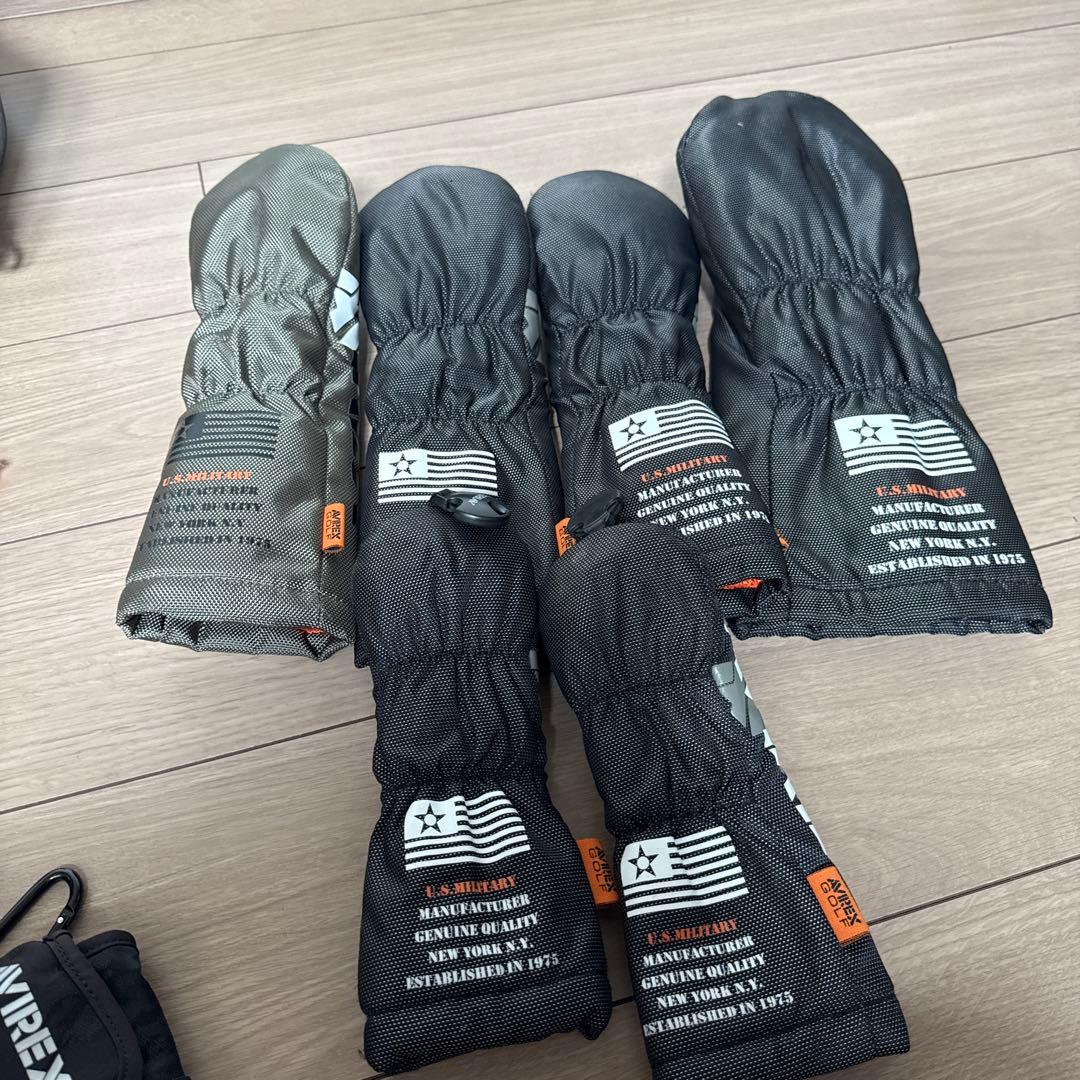 AVIREX ゴルフバッグ・キャディバッグ　ヘッドカバー付き