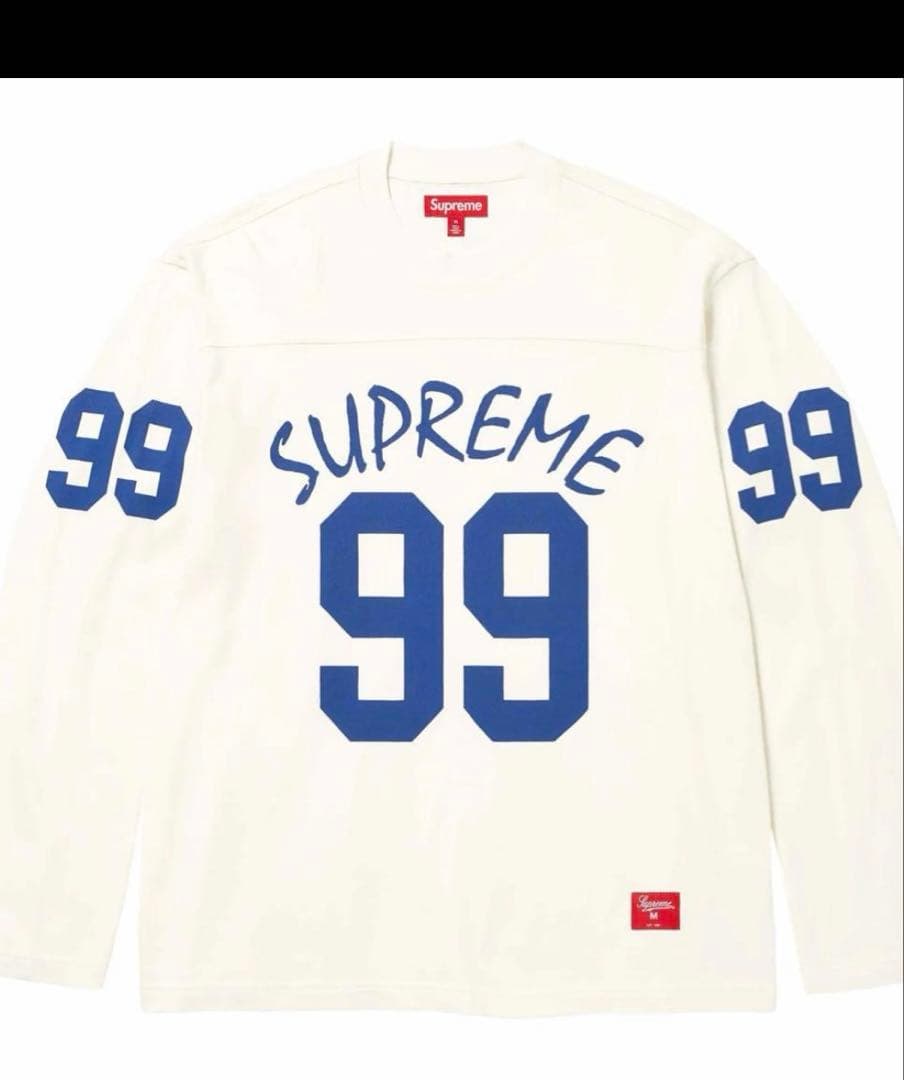Supreme 99 L/S Football Top モモ着用値下げ交渉有り