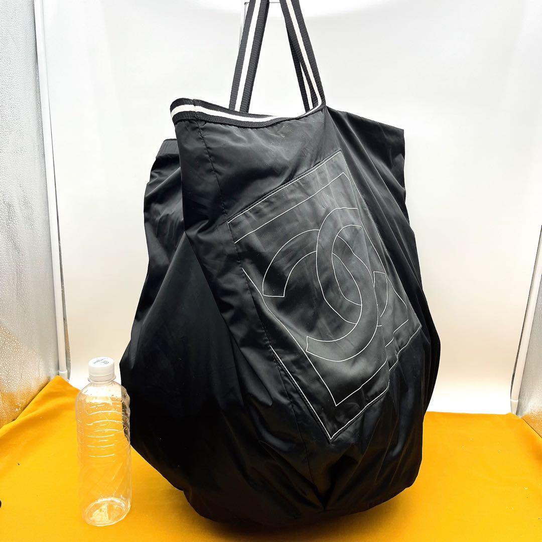 ✨激レア✨シャネル　スポーツバッグ　旅行バッグ　マザーズバッグ　デカココ　黒