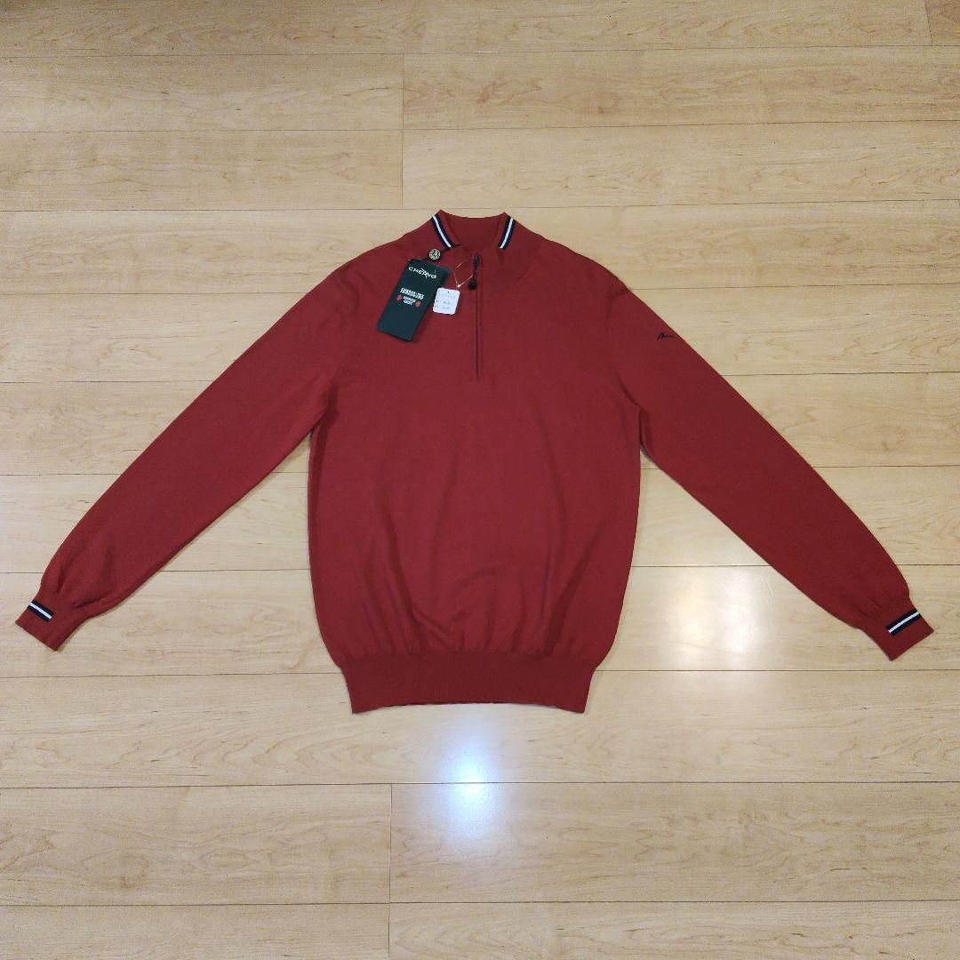 タカです。　XLサイズ 新品未使用【CHERVO】シェルボ ハーフジップ