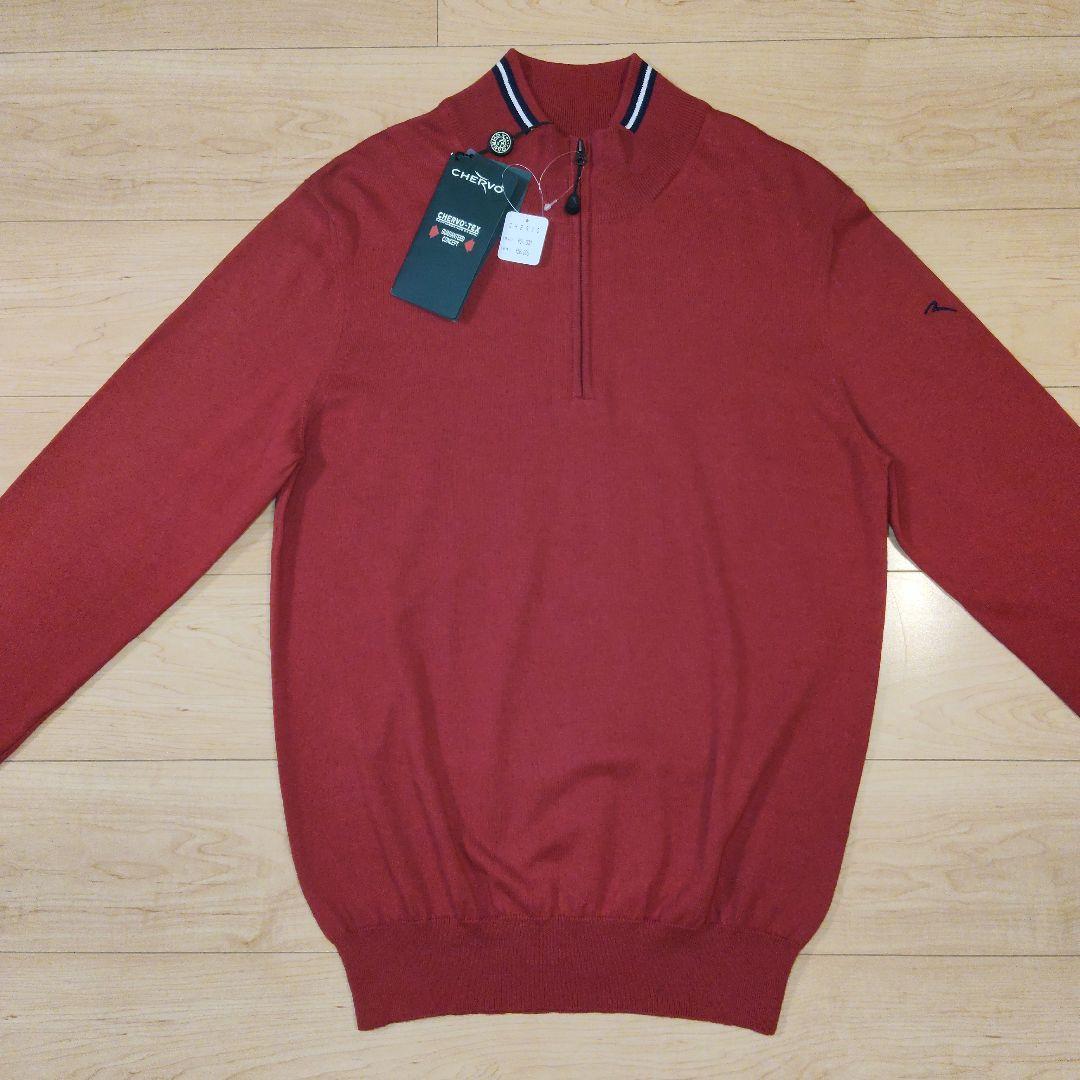 タカです。　XLサイズ 新品未使用【CHERVO】シェルボ ハーフジップ