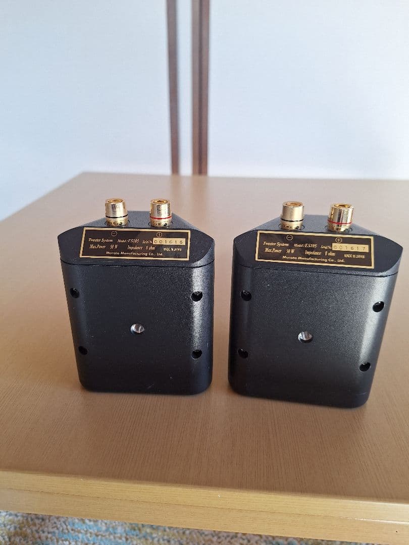 muRata ES105 スーパーツイーターペア