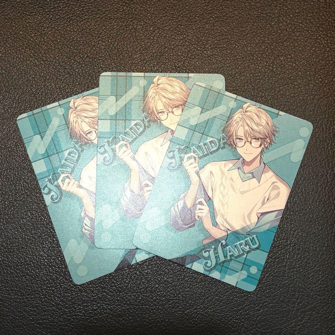 にじさんじ VΔLZ 甲斐田晴 ボウリング オリジナルカード ラウンドワン 3枚