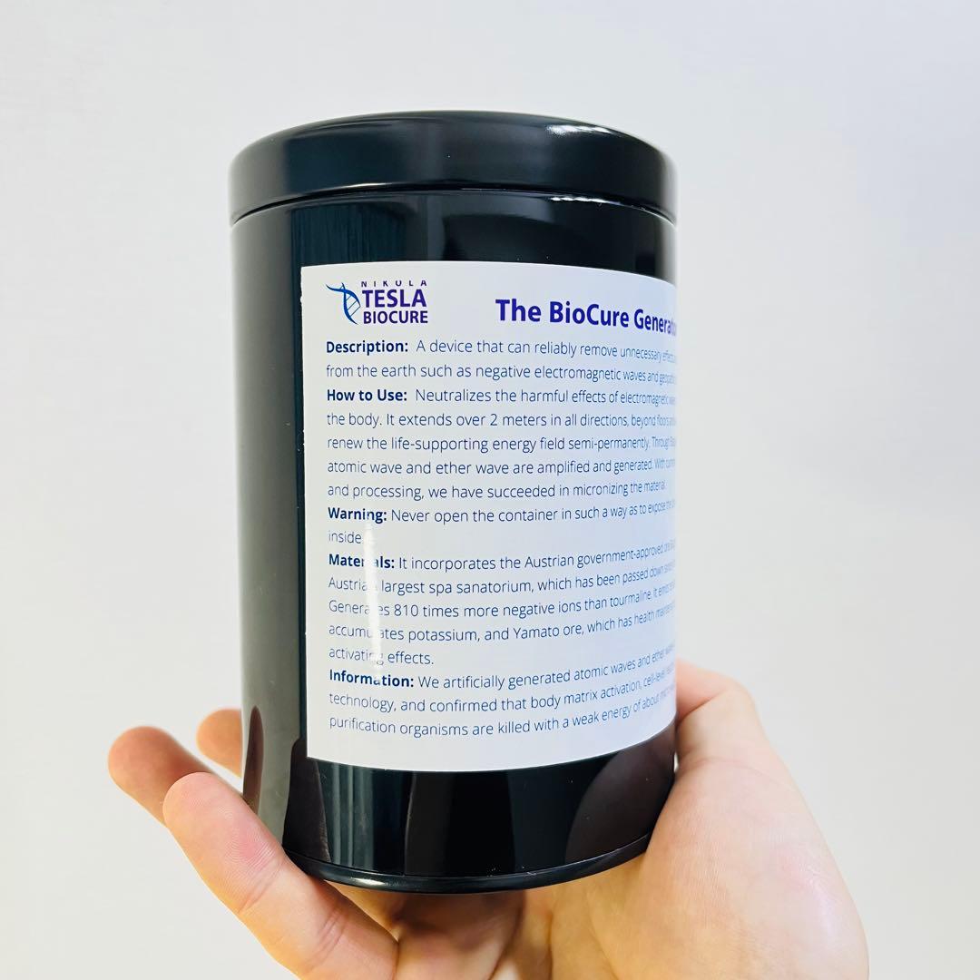【次世代型】バイオキュア ヒーリングジェネレーター 【テスラ缶】