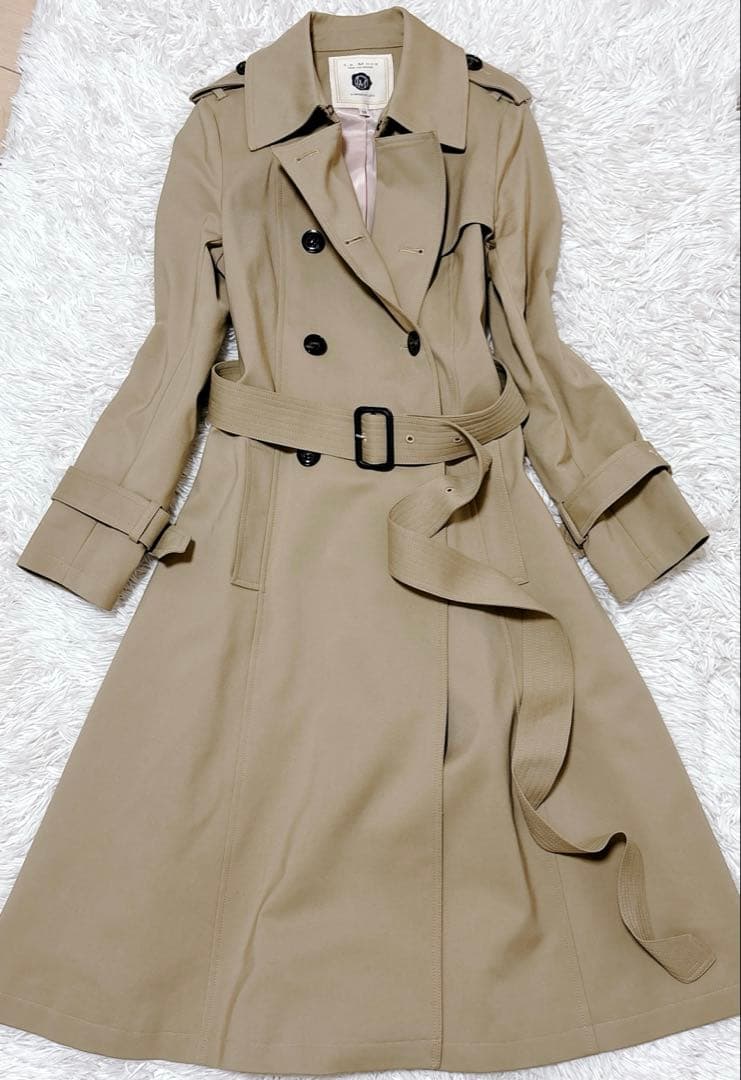✨未使用✨La Mode ラモード トレンチコート　ミモレ丈 フレア　Aライン