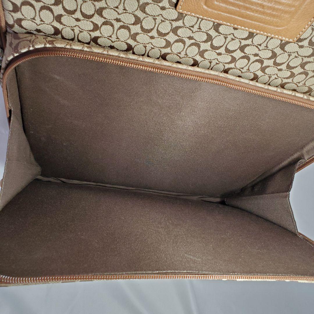 Coach シグネチャー キャリーケース 中型