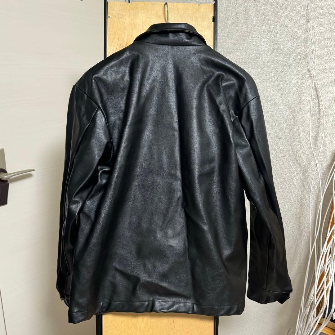 『新品未使用』 Backers PU コーチジャケット メンズ レザー アウター