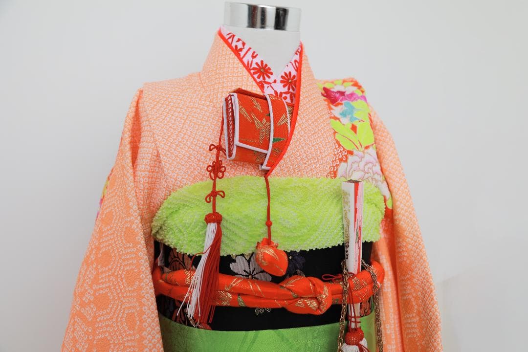 七五三　7歳　着物　セット　女の子 *a49