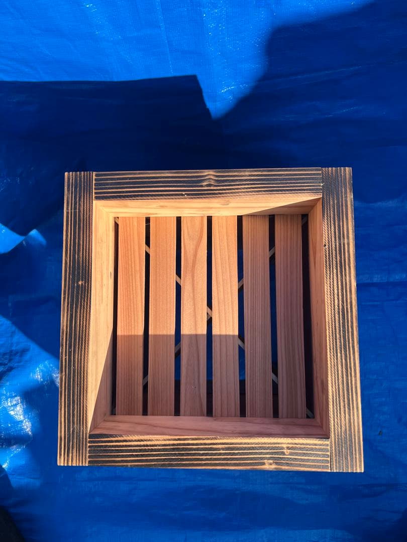 ニホンミツバチ　営巣用巣箱5段　板厚3cm　重箱式巣箱