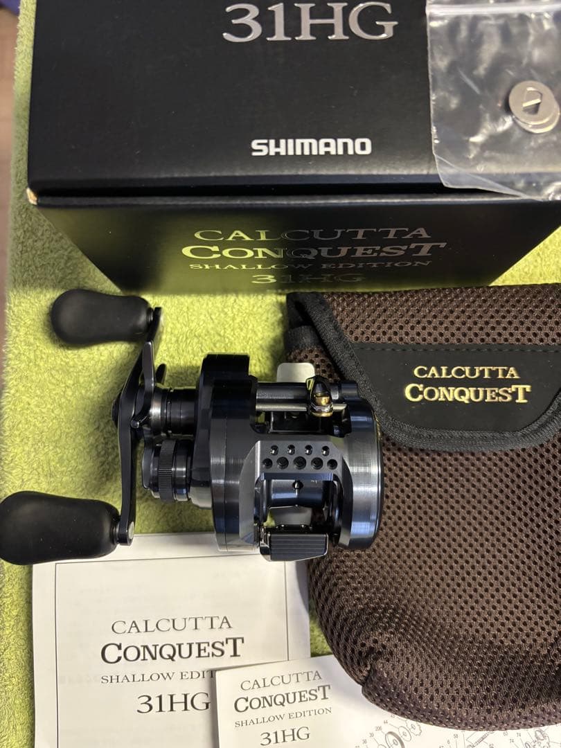 新品未使用シマノCALCUTTA CONQUEST 31HGシャローエディション