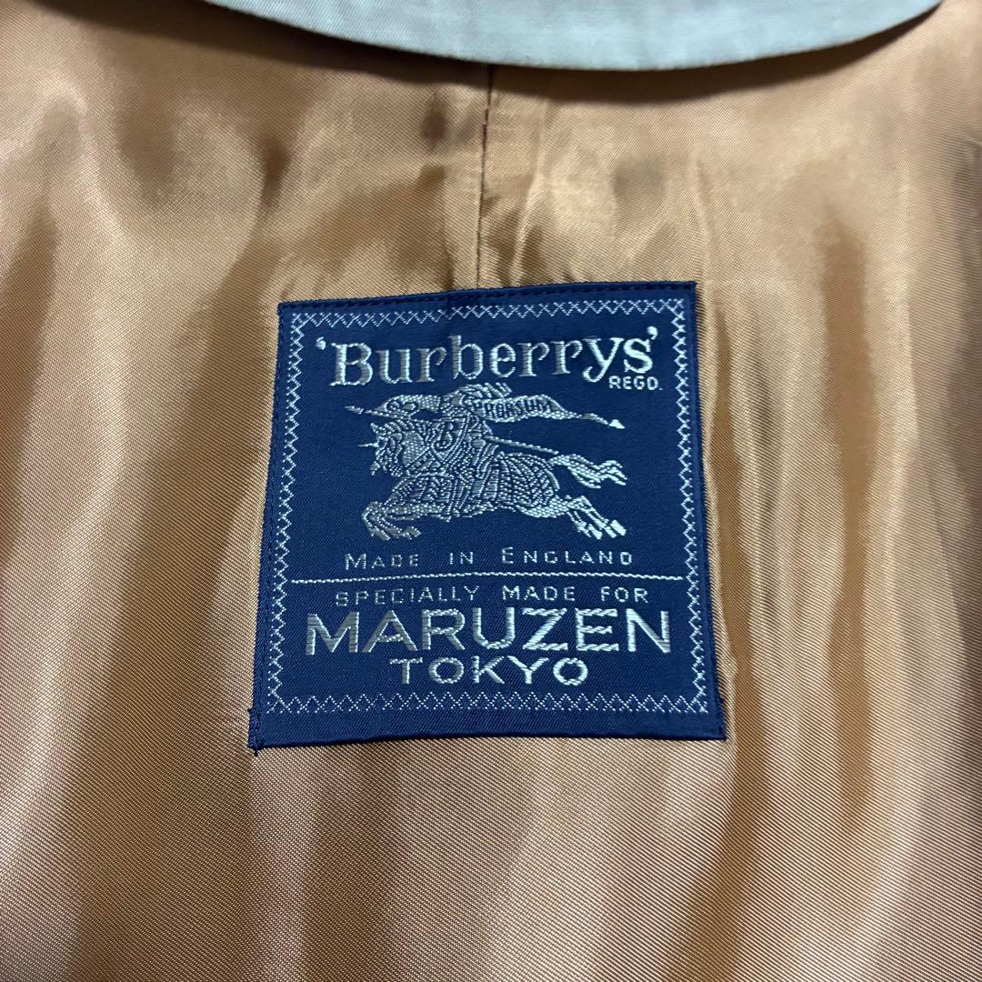 極美品 バーバリー トレンチコート 英国製 ライナー ベルト ノバチェック XL