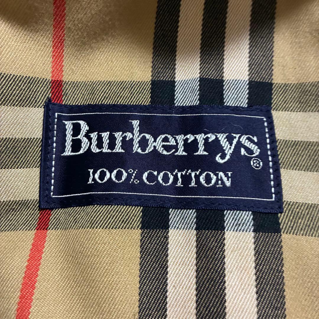 極美品 バーバリー トレンチコート 英国製 ライナー ベルト ノバチェック XL
