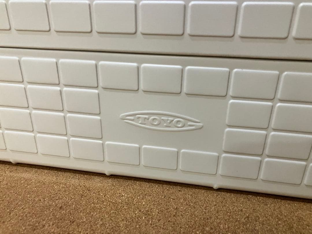 TOYO ST-350 ツールボックス　ホワイト系　美品　ほぼ未使用
