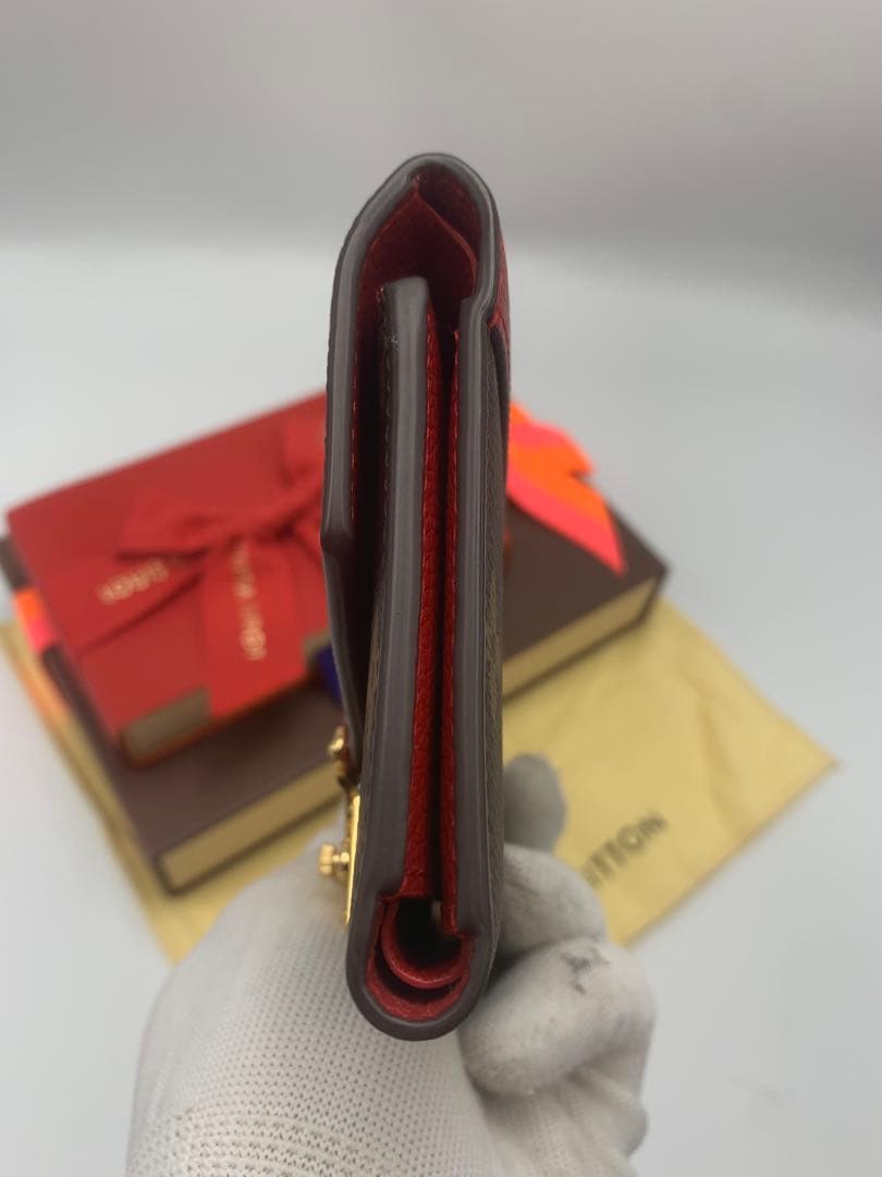 ルイヴィトン モノグラム ポルトフォイユパラス コンパクト スリーズ折り財布