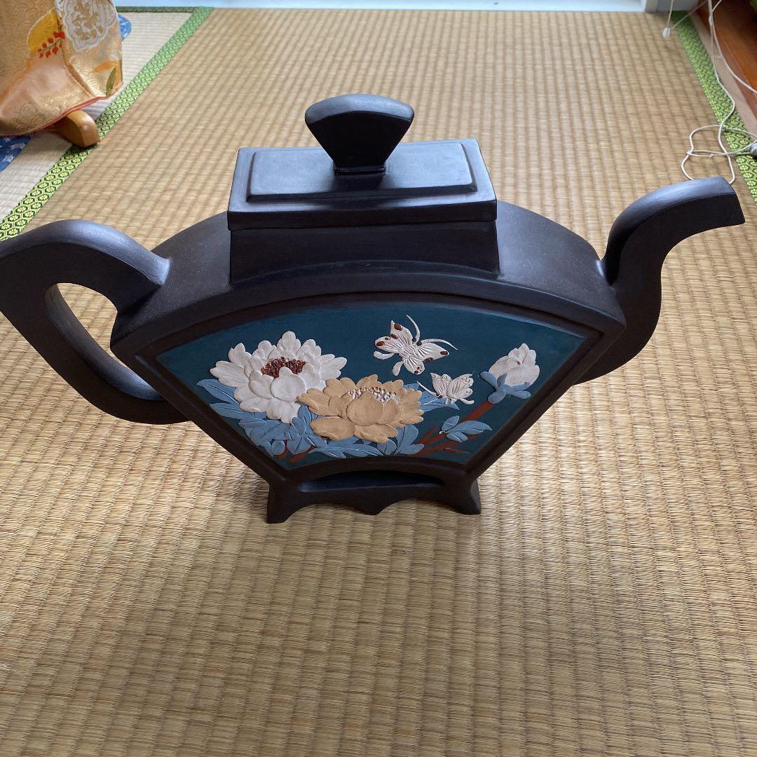 紫砂　急須　茶器　置物