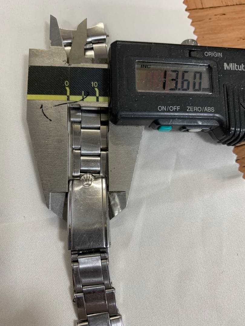 ロレックス 純正ブレス ステンレス シルバーカラー20mm用 メンズ/レディース