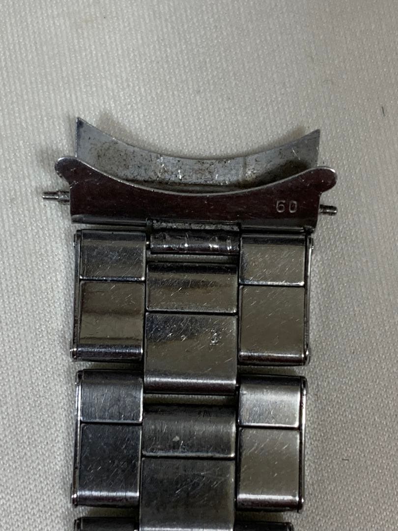 ロレックス 純正ブレス ステンレス シルバーカラー20mm用 メンズ/レディース