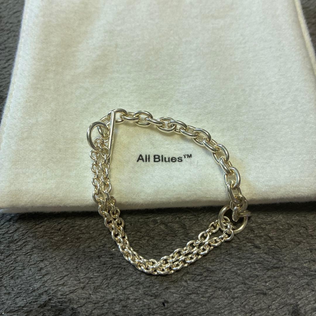 All Blues DOUBLE BRACELET THIN Sサイズ