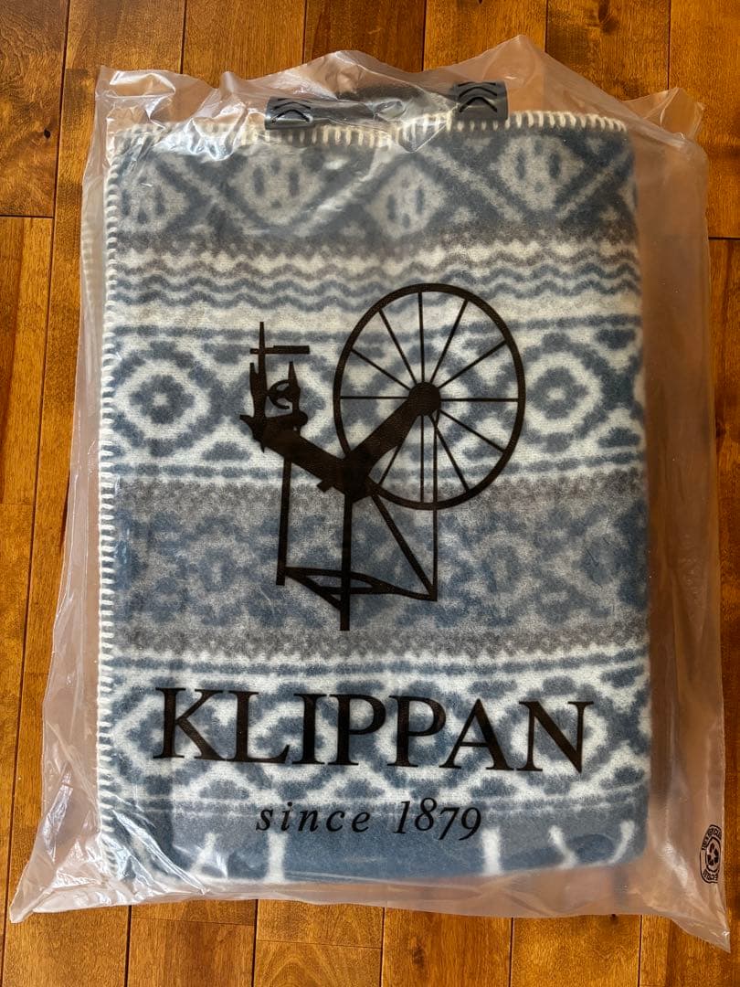 【新品未使用】ACTUS伊勢丹取扱い☆KLIPPANブランケット130×180