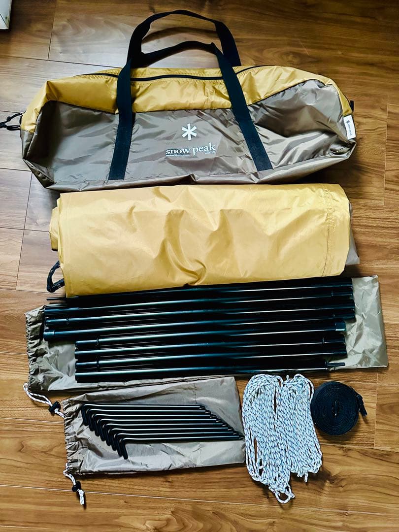 美品　peak エントリーパックtt SET250RH タープ　テント