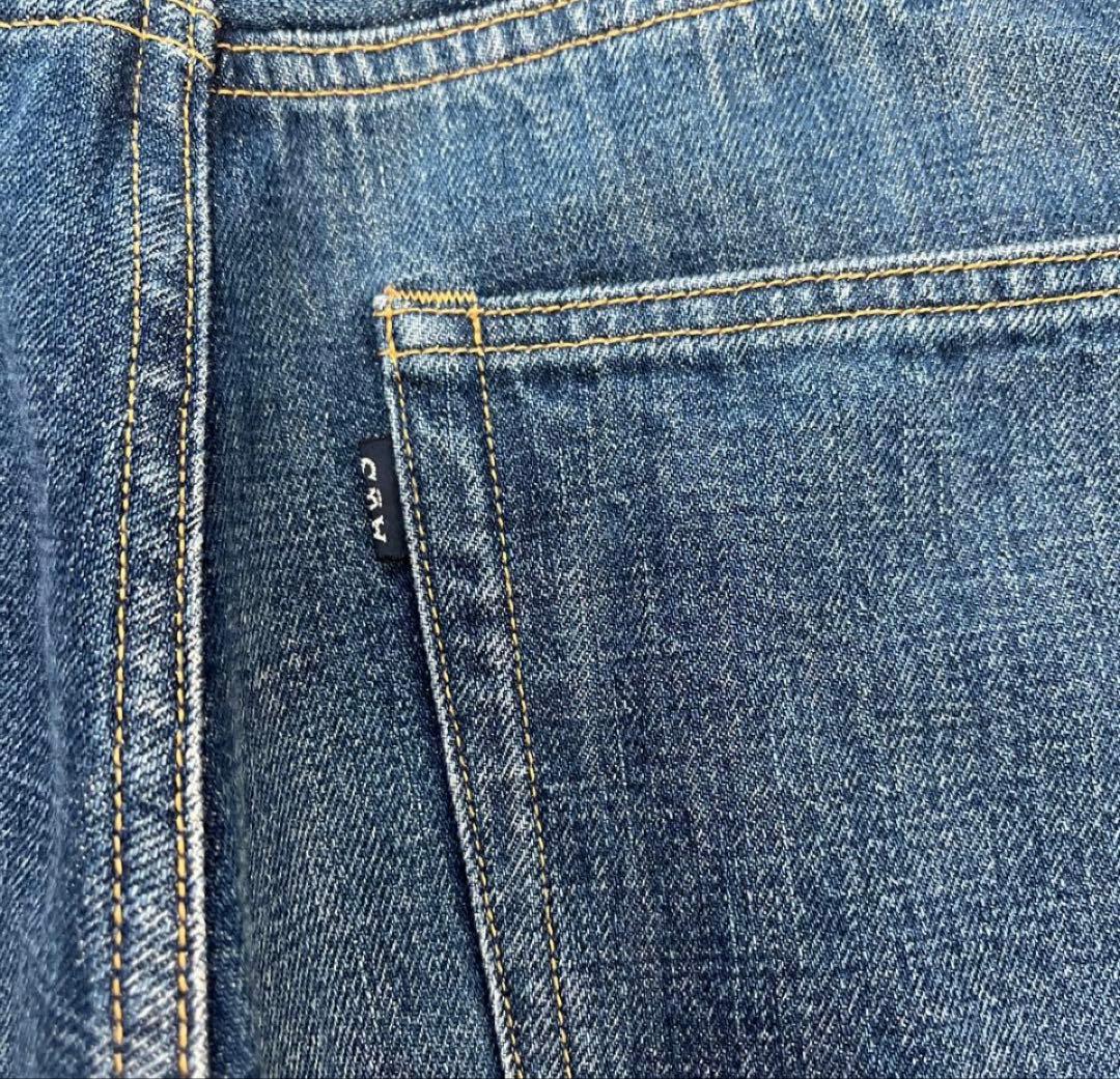 美品　アーツ&サイエンス　ストレートデニム ブルー