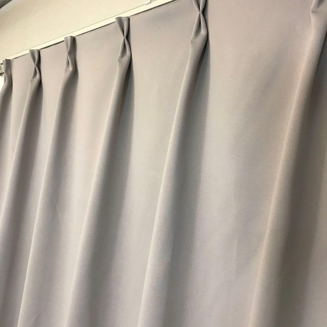 1級遮光カーテン　防災　幅150cm×丈240cm2枚