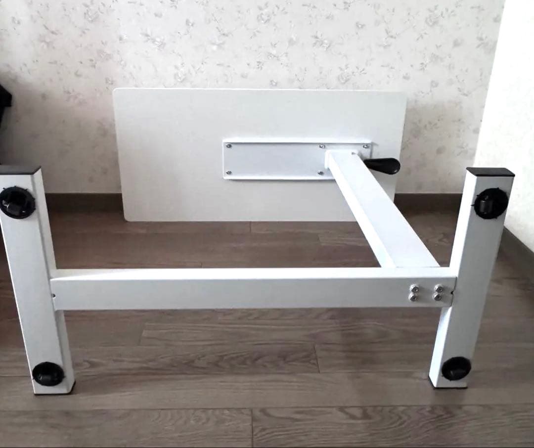 サイドテーブル ガス式 昇降テーブル レバー 調整可能 補助【発送エリア限定】