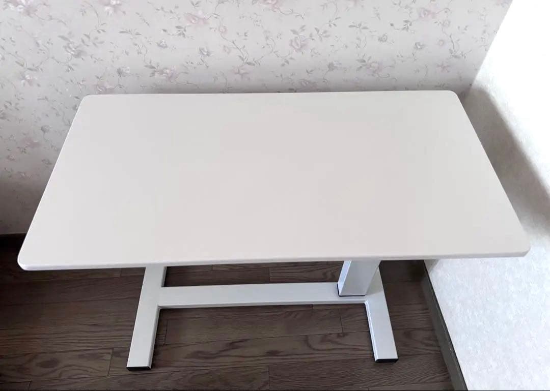 サイドテーブル ガス式 昇降テーブル レバー 調整可能 補助【発送エリア限定】