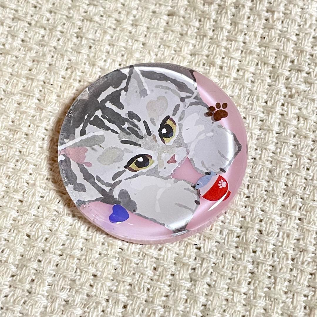 2577. 【大】レジンポニーフック・ヘアゴム・ブローチ・マグネット