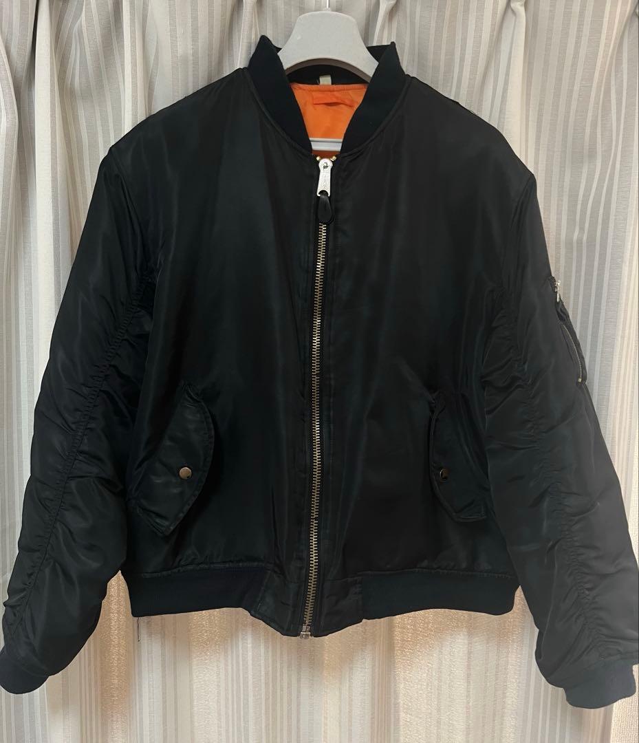 ジャケット・アウター ALPHA INDUSTRIES MA-1 black