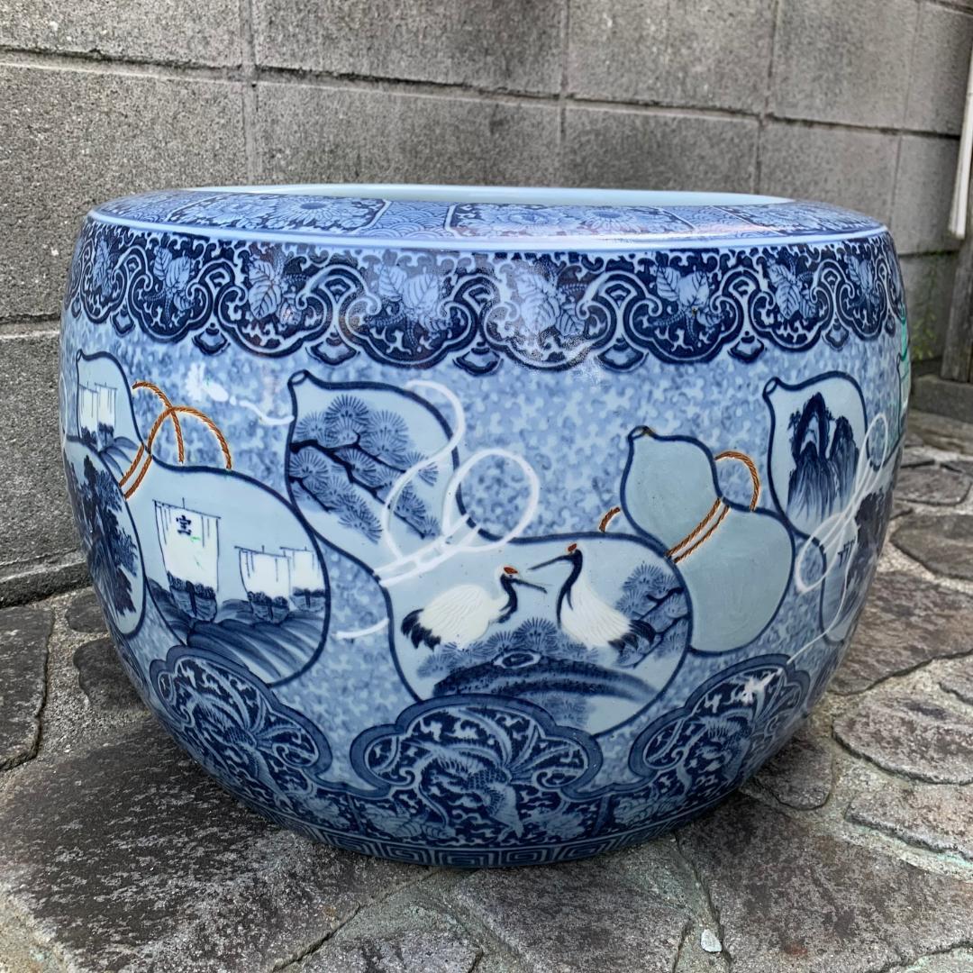 陶器 大型 火鉢（年代物）