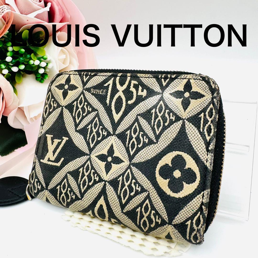 ICタグ ルイヴィトン ジャガード ジップ ケース パース 470