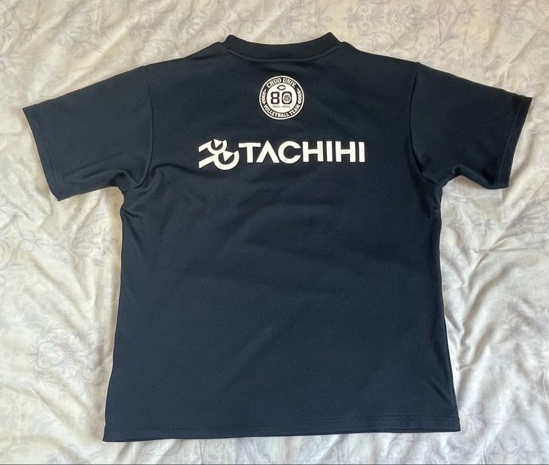中央大学　男子バレーボール部　中央大学バレー創部80周年記念Tシャツ　練習着